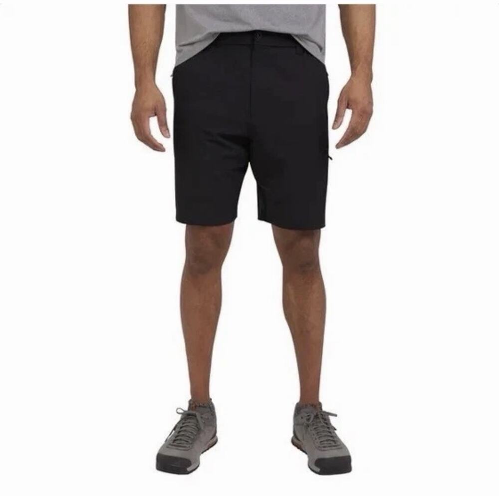Weatherproof Vintage Men's 30 Tech Shorts Black 9" Inseam Regular Cargo